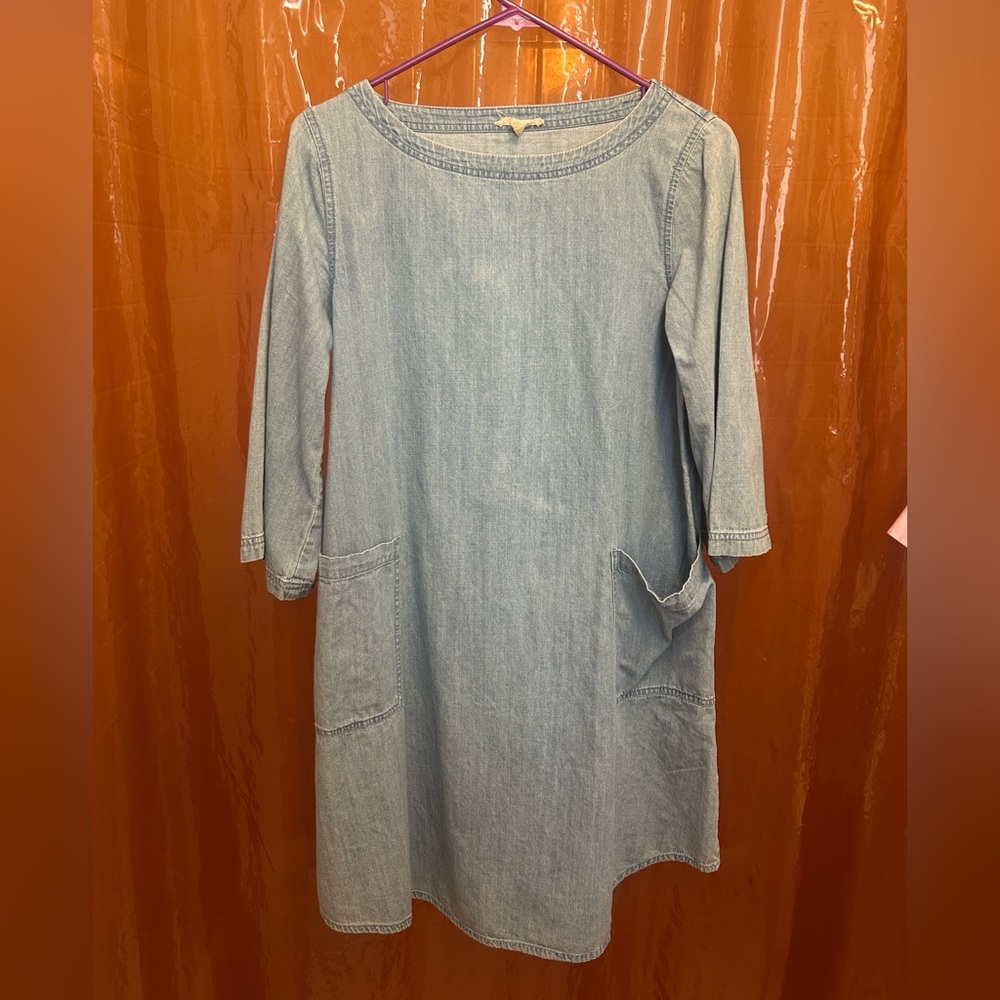 Eileen Fisher Denim Blue Women's Dress